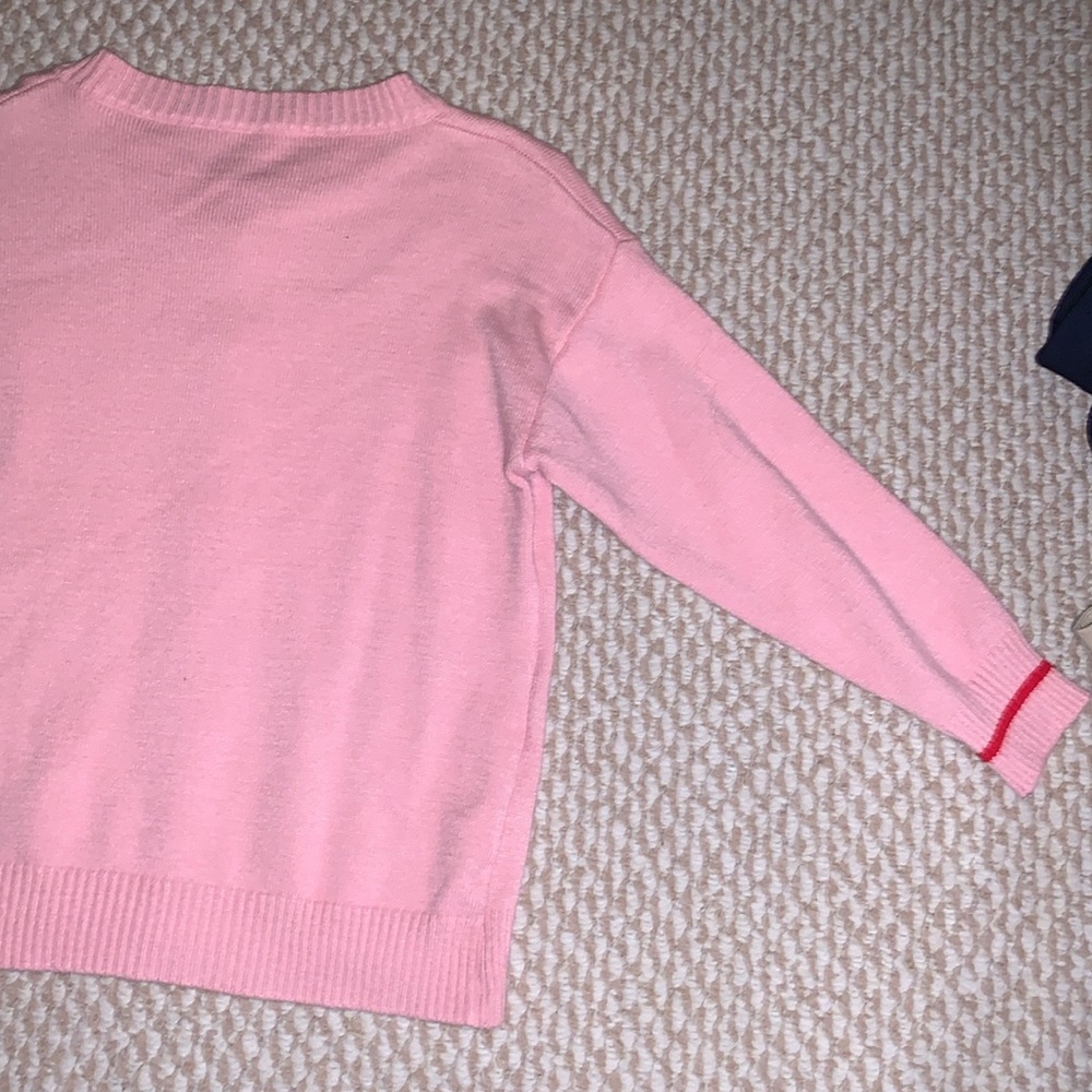 Pink Heart Cardigan ~ SMALL - Picture 8 of 9